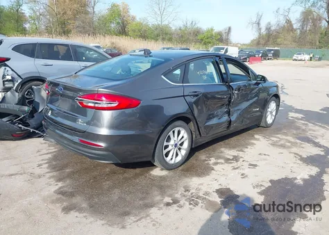 2019 Ford Fusion Hybrid Se from USA, damaged, VIN 3FA6P0LU0KR125609